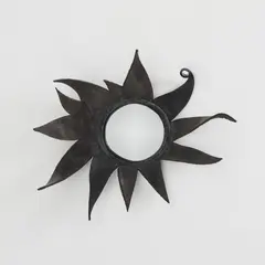 Line Vautrin, "Folie" or "Le Soleil à Rendez-vous avec la Lune" mirror, circa 1956, Talosel resin, convex mirrored glass