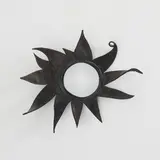 Line Vautrin, "Folie" or "Le Soleil à Rendez-vous avec la Lune" mirror, circa 1956, Talosel resin, convex mirrored glass