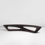 Future Systems and Amanda Levete, "Drift" bench, 2006, Stained laminated beech