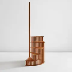 Konstantin Grcic, "London Calling" library steps, 2014, Oak