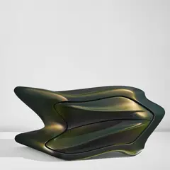 “Swash” chest of drawers, from the "Seamless" series by Zaha Hadid, 2006, Polyester resin, polyurethane lacquer, sold Dec 2025
