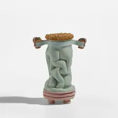 "Pep" by Kathy Butterly, 1999, Glazed porcelain and earthenware, offered Dec 2025
