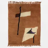 Maison Myrbor, "Le Drapeau" carpet, circa 1932, Hand-dyed and hand-knotted wool