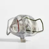 Kathy Butterly, "Green Reach", 2018, Glazed porcelain and earthenware