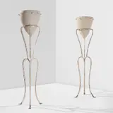 Elizabeth Garouste and Mattia Bonetti, Pair of unique floor lamps