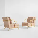 Elizabeth Garouste and Mattia Bonetti, Pair of armchairs