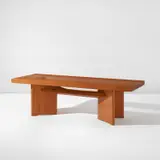 José Zanine Caldas, Dining table, 1970s, Juerana, glass