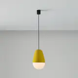 Gino Sarfatti, Ceiling light, model no. 2079, circa 1955, Painted aluminum, glass
