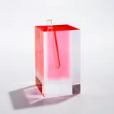 Shiro Kuramata, "#2 vase", designed 1989, produced circa 2002, Acrylic, glass