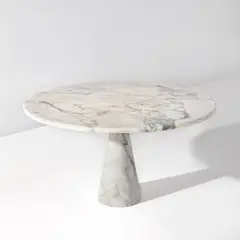 Dining table, from the "Eros" series by Angelo Mangiarotti, circa 1971, Marble, sold Feb 2024