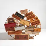 Tejo Remy, "You Can't Lay Down Your Memories", designed 1991, Maple, vintage drawers, burlap ratchet strap
