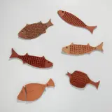 Doyle Lane, Six fish plaques