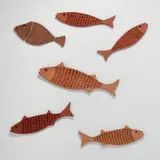 Doyle Lane, Six fish plaques