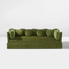 Giancarlo Valle, "Kevin" sofa, 2020, Velvet upholstery