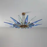 Max Ingrand, "Dahlia" chandelier, model no. 1563