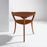 Lucien Lévy-Dhurmer, Two-tier table with integrated trays