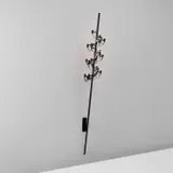 Gino Sarfatti, Wall light, model no. 226a, circa 1959, Painted brass