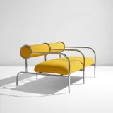 Shiro Kuramata, Rare "Sofa with Arms (double)"