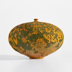Large weed pot by Doyle Lane, circa 1965, Glazed earthenware, sold Dec 2024