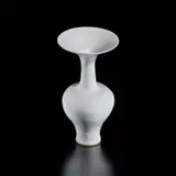 Lucie Rie, Vase with flaring lip, circa 1978, Stoneware, shiny white glaze
