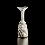 Lucie Rie, Vase with fluted body and flaring lip