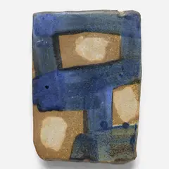 Arlene Shechet, Drawing Fire: Show Me Moons, 2021, woodfired glazed ceramic