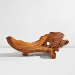 "Tafui" bench by Hugo França, circa 2008, Pequi, sold Jun 2024