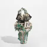 Heidi Lau, Container of Worlds I, 2023, glazed ceramic