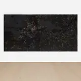 Rick Lowe, Untitled #010722, 2022, acrylic and paper collage on canvas, in 2 parts