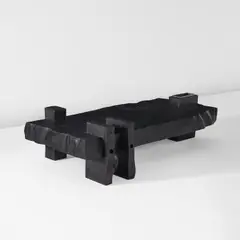 Pierre Sabatier, "Solitaire" coffee table, designed 1995, Bronze