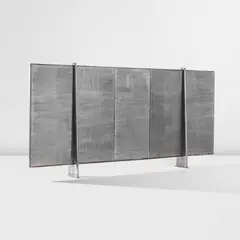 Jean Prouvé, Five-panel screen, circa 1955, Steel