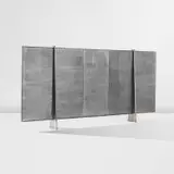 Jean Prouvé, Five-panel screen, circa 1955, Steel