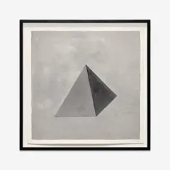 Form Derived From A Cube by Sol LeWitt, 1982, gouache and pencil on paper, sold Jun 2024