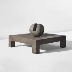 Pierre Szekely, "Espace Établi", 1971, German basalt