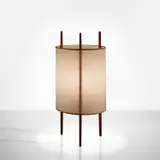 Isamu Noguchi, "Three-Legged Cylinder" table lamp, model no. 9