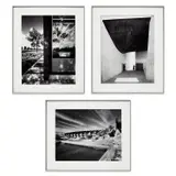 Ezra Stoller, Group of three photographs, 1955-1963, printed later, Gelatin silver print, selenium toned