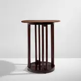 Austrian, Side table, 20th century, Stained oak