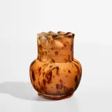 George Ohr, Vase, 1898-1907, Glazed earthenware