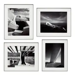 Ezra Stoller, Group of four photographs, 1962-1970, printed later, Gelatin silver print, selenium toned