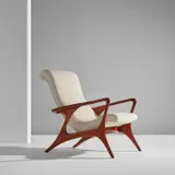 Vladimir Kagan, "Contour" armchair