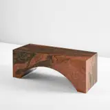 Scott Burton, "Low Piece", designed 1985, executed 1988, Carnatic Flame granite