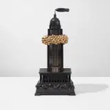 Studio Job, Floor lamp, from the "Robber Baron" series, designed 2006, produced 2007, Polished and patinated bronze, glass