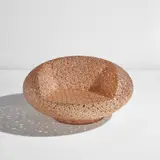 Marcel Wanders, "Bon Bon Gold" chair, from the "Personal Editions" series, 2010, Crocheted rope coated with epoxy resin and gold