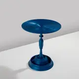 Sebastian Brajkovic, "Lathe Table 450 Blue", 2012, Anodized aluminum