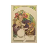 Alphonse Mucha, "Bières de la Meuse"