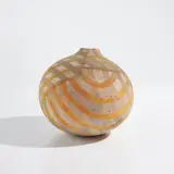 Rick Dillingham, Vessel, 1978, Broken and reassembled Raku-fired glazed earthenware