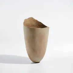 Vessel by Richard DeVore, 1980s, Glazed stoneware, sold Jul 2023