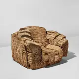 Frank Gehry, "Grandpa Beaver" easy chair