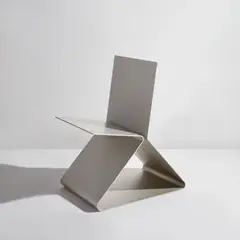 François Dallegret, "Chaise Ressort Droite", 2007, Aluminum
