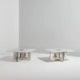 Osvaldo Borsani, Pair of side tables, model no. T110